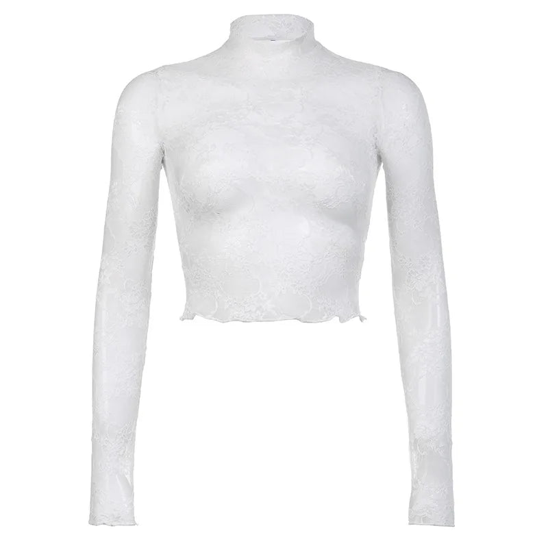 Blouse Sexy en Dentelle