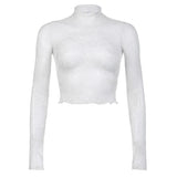 Blouse Sexy en Dentelle