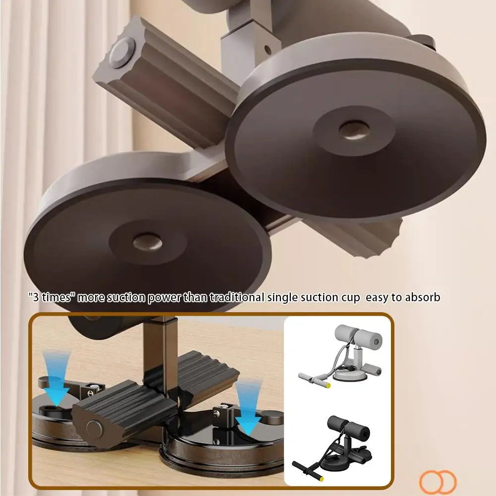 Barre de Sit-Up avec Double Ventouse