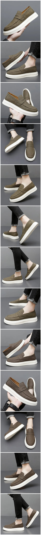 Mocassins Homme en Cuir