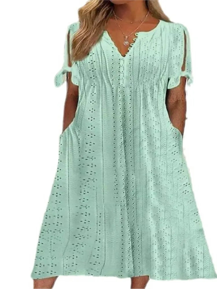 Robe Mi-Longue Femme