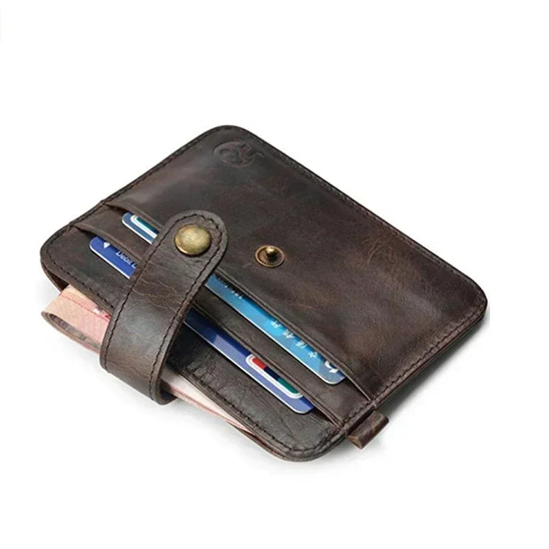 Portefeuille Homme en Cuir Véritable