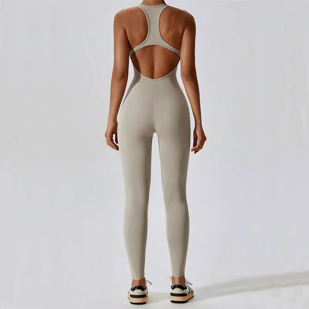 Combinaison Yoga Femme Sans Manches