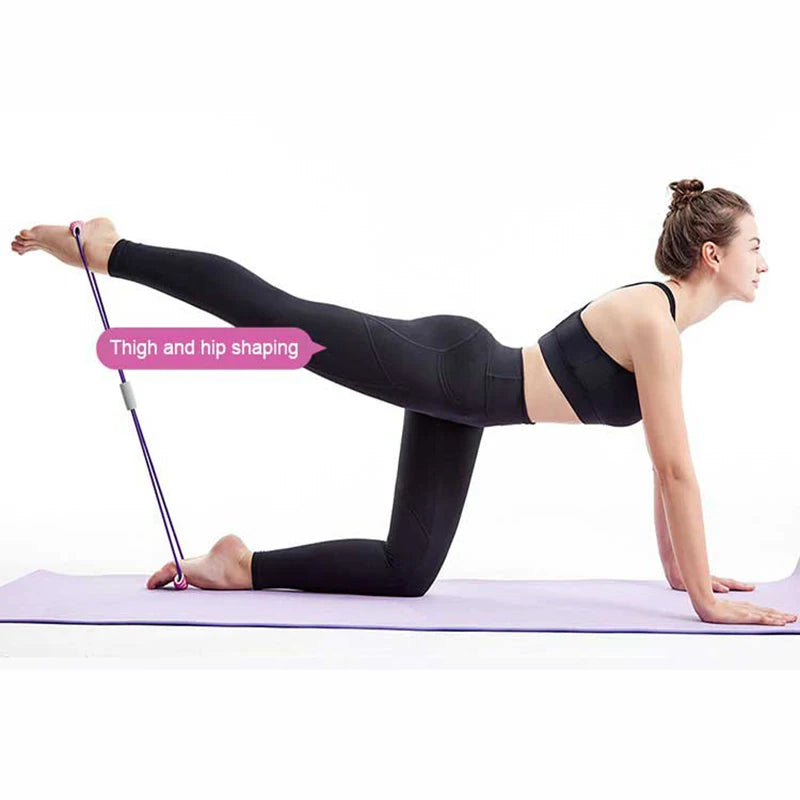 Bande Élastique Yoga 8 Lignes