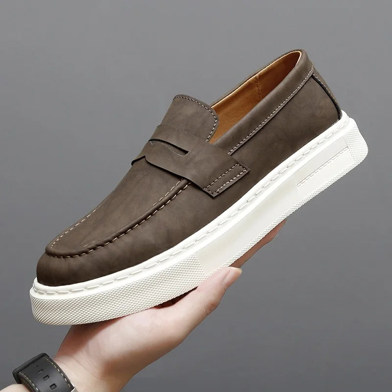 Mocassins Homme en Cuir