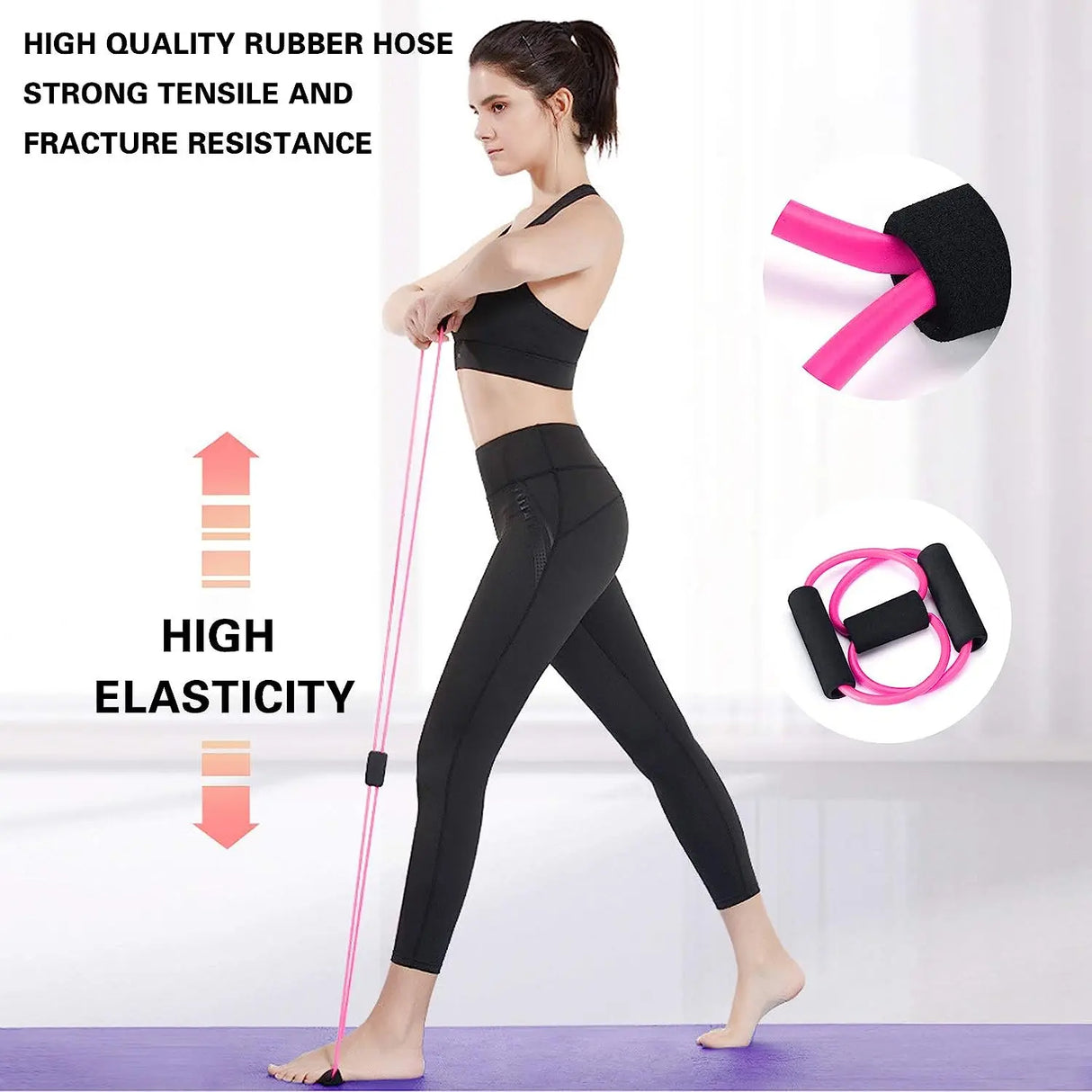 Bande Élastique de Fitness 8 Formes
